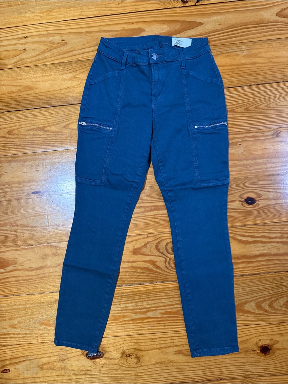 Women's Hannah Eco Cargo Pants in Deep Blue